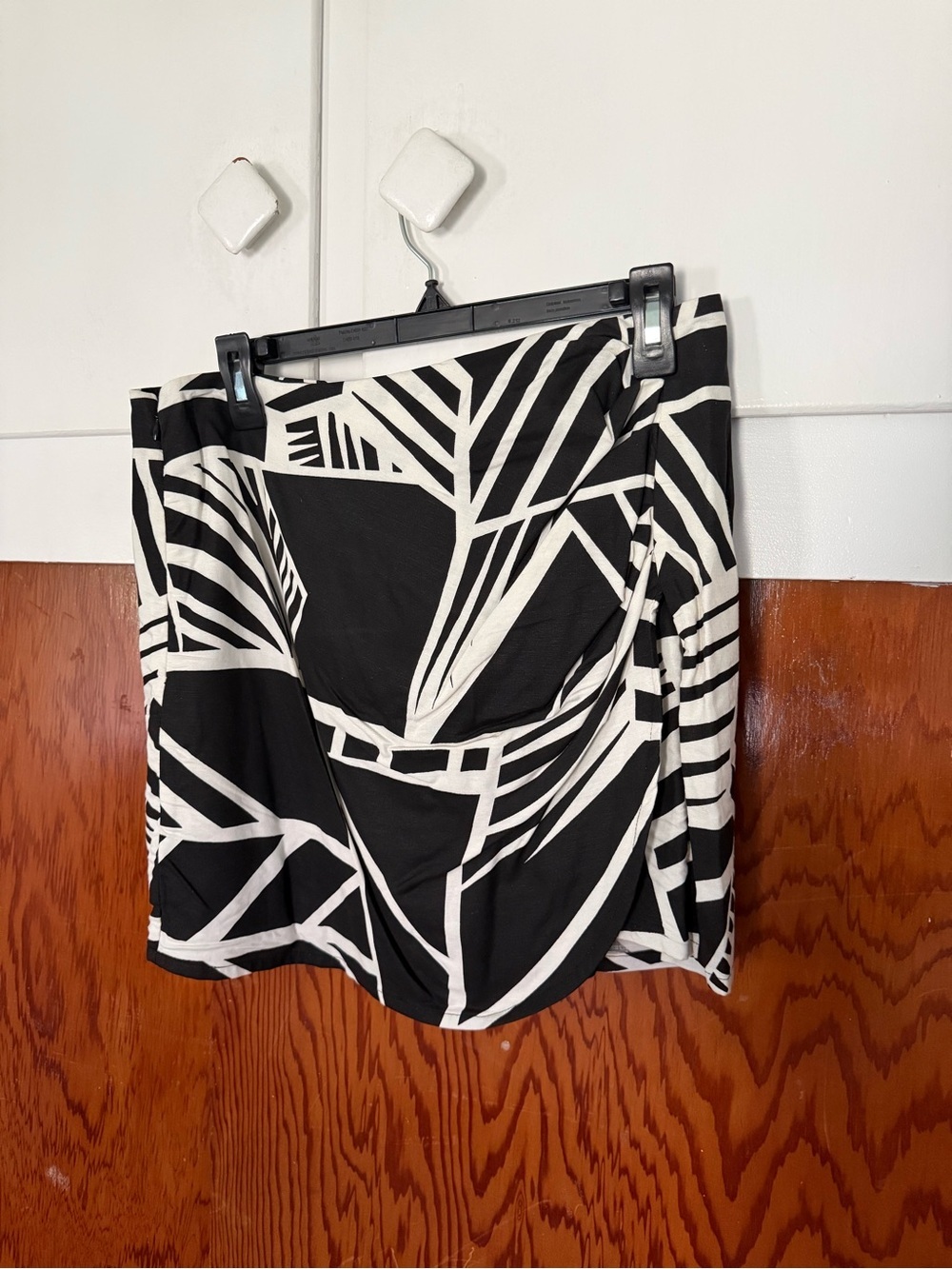 Dynamite jupe mini wrapped printed skirt